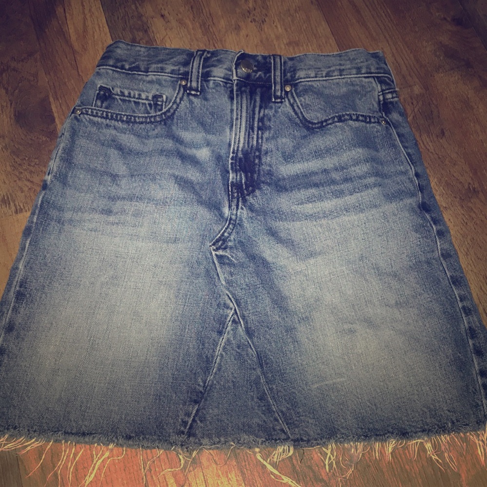 GAP jean skirt